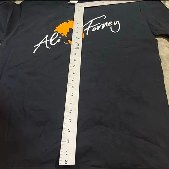 Given: Ali Forney M T-Shirt new Orange Black - Picture 5 of 6